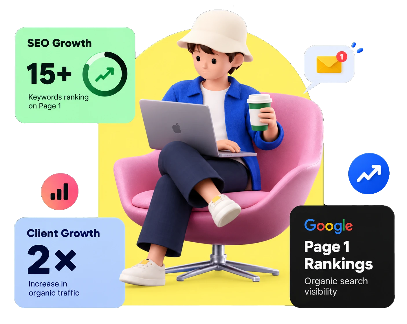 AEO and GEO AI Search Results for gaverify clients
